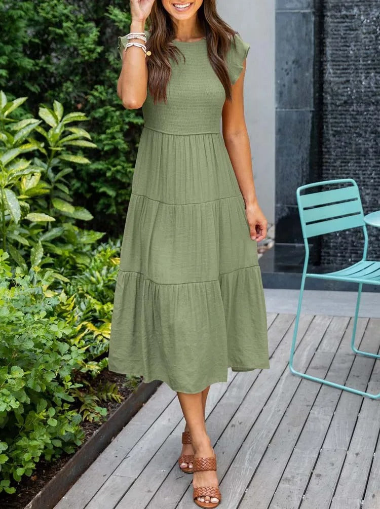 Amy | Bequemes Maxikleid für den Sommer