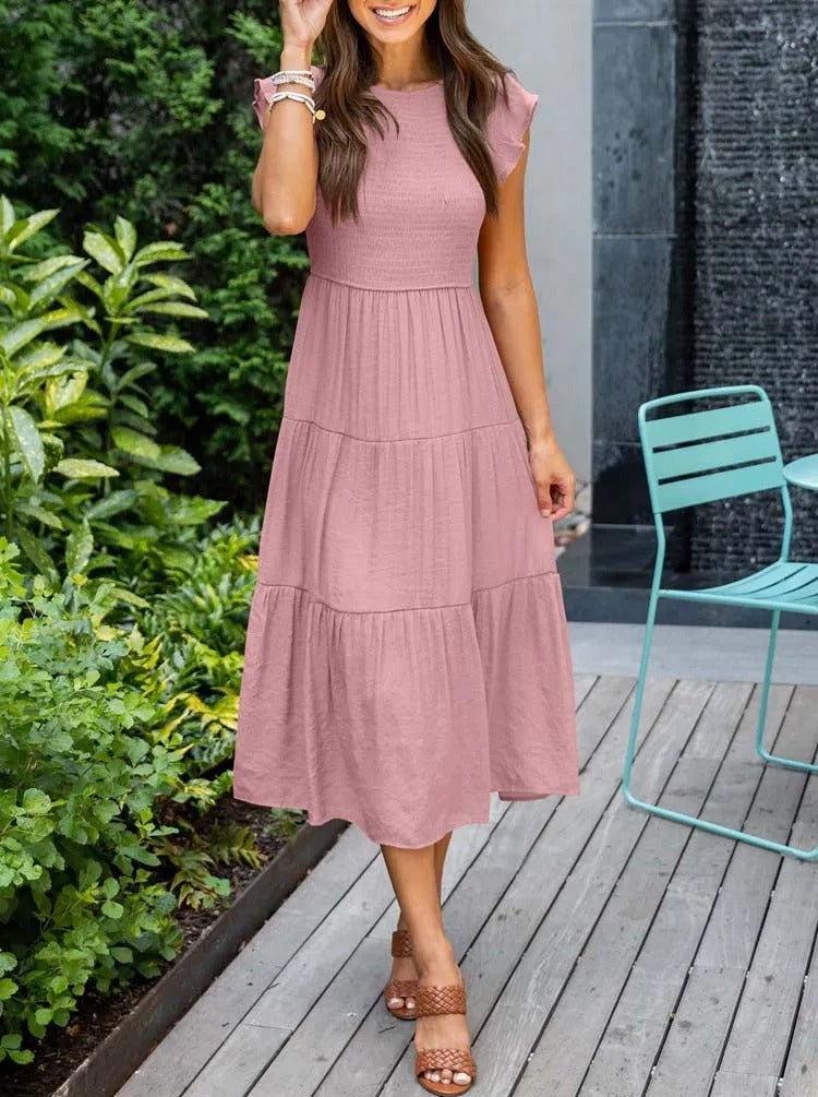 Amy | Bequemes Maxikleid für den Sommer