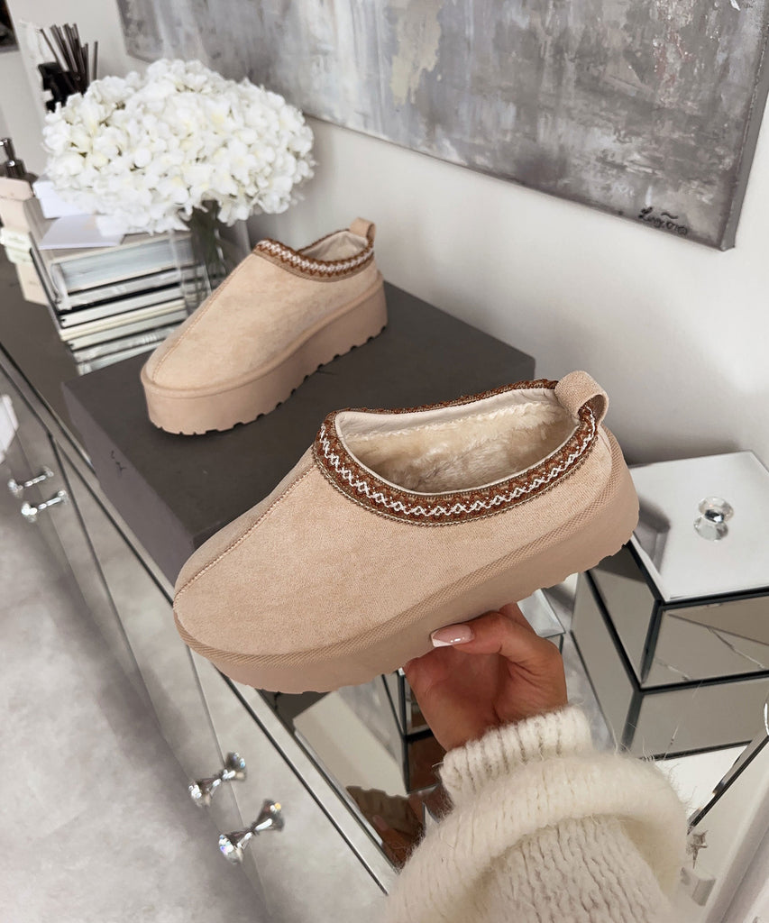 Schuhe Maila Hellbeige