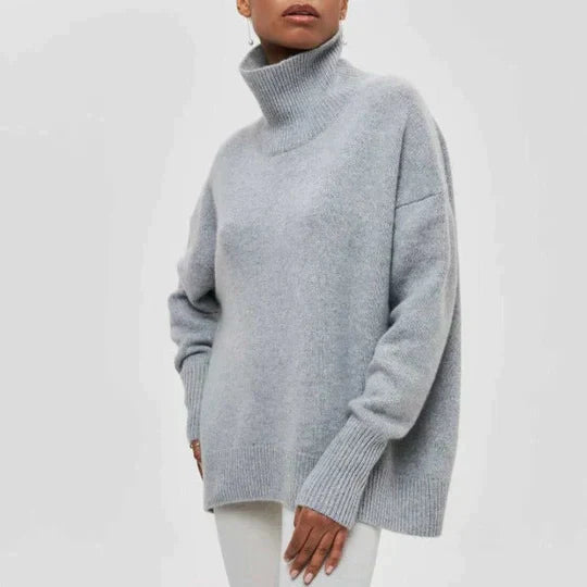 Oversized Rollkragenpullover