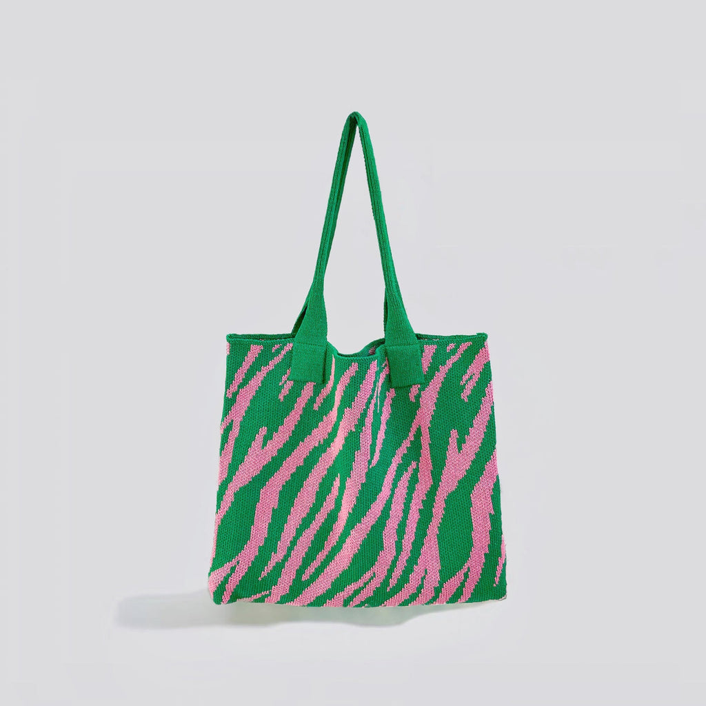 Einkaufstasche mit Zebra-Print