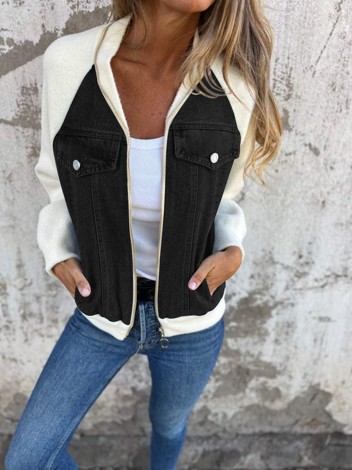 Moderne Denimjacke