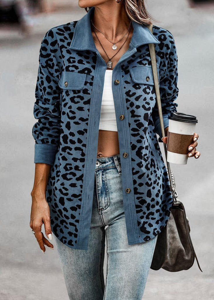 Olivie™ - Dschungel Chic Leopard Jacke