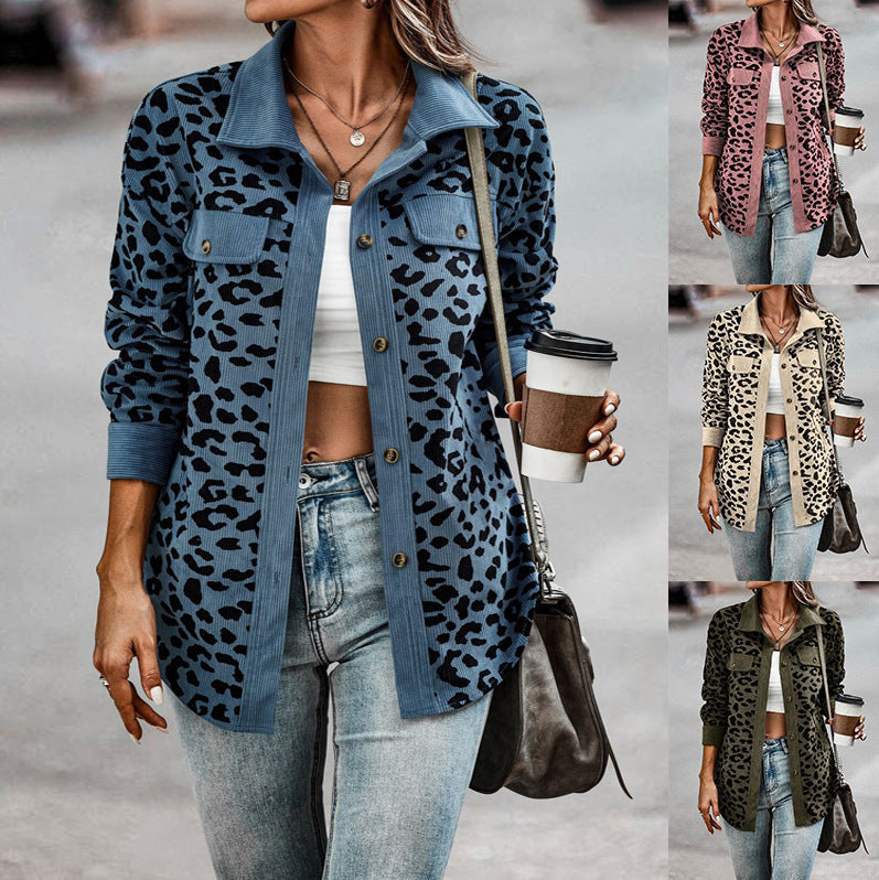 Olivie™ - Dschungel Chic Leopard Jacke