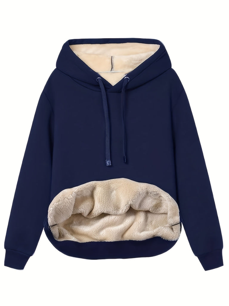 Kapuzenpulli mit Fleece