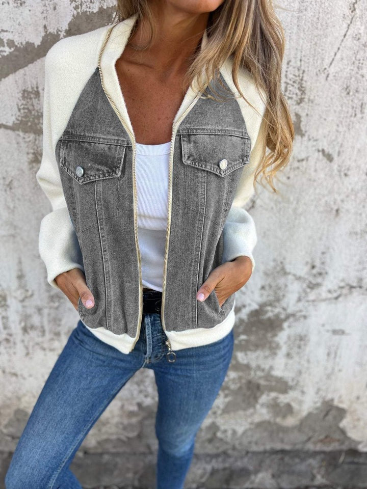 Moderne Denimjacke