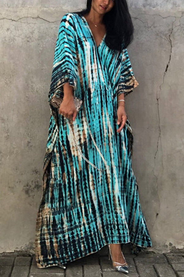 WOLFF Freely – Lockeres Überwurfkleid im Batik-Boho-Stil