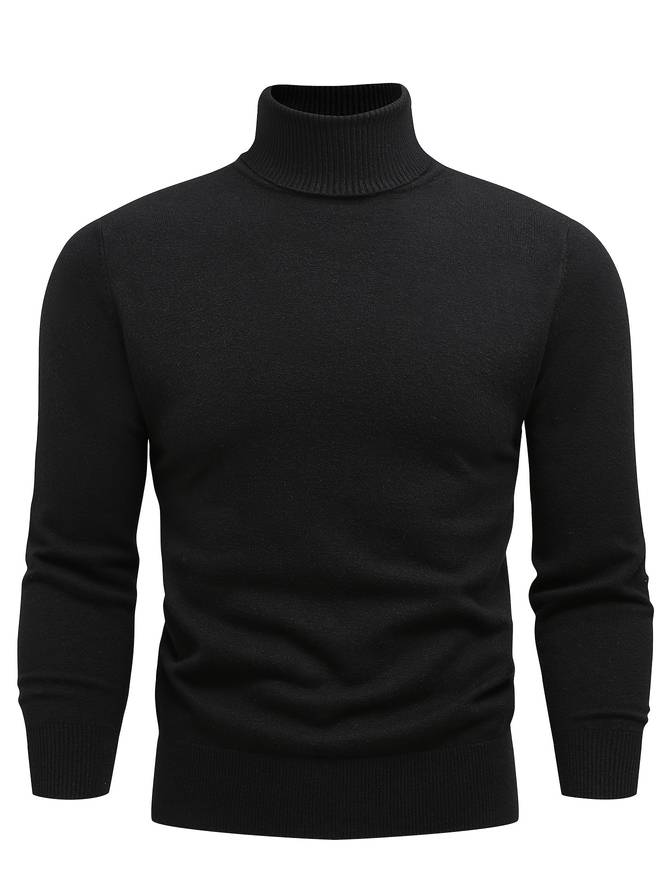 Wolff - Lässiger Rollkragenpullover aus Strick