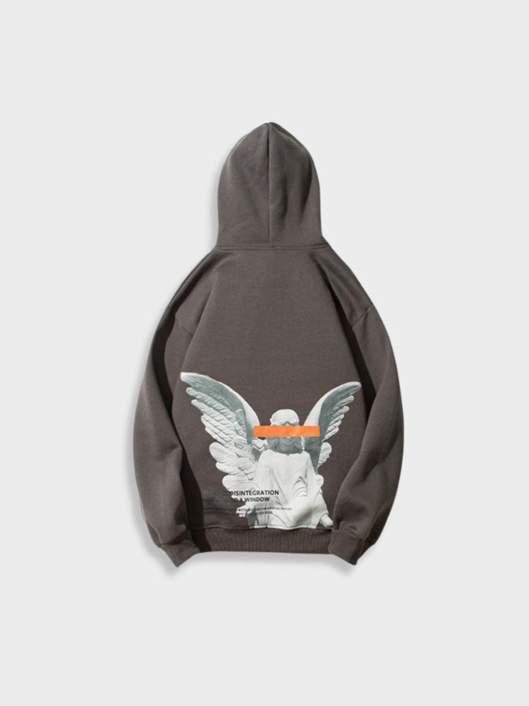 Wolff Angel Printed Hoodie