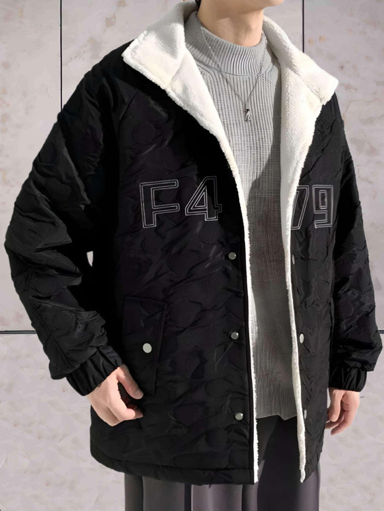 Wolff - Warme 2-farbige Fleecejacke mit Taschen