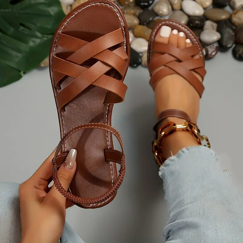 Tessa™ | Geflochtene Sandalen