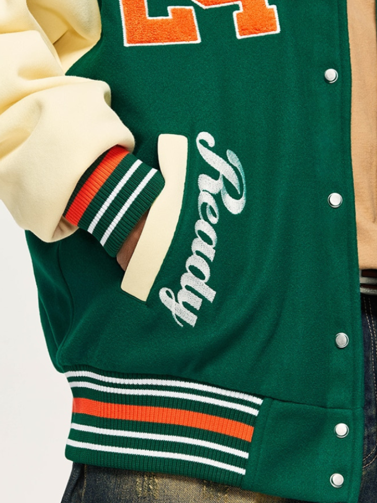 Wolff R Baseball Jacket