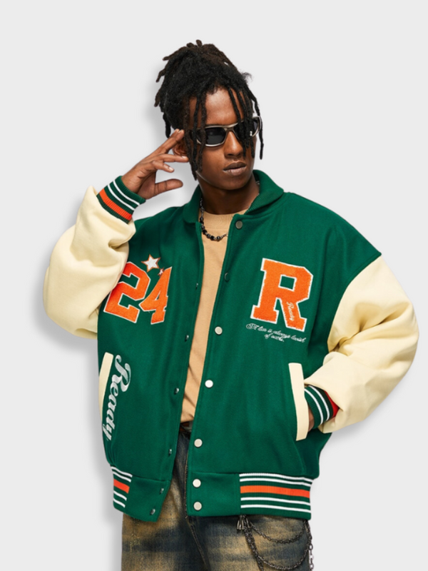 Wolff R Baseball Jacket