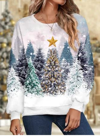 WOLFF - Elegant Weihnacht Sweatshirt