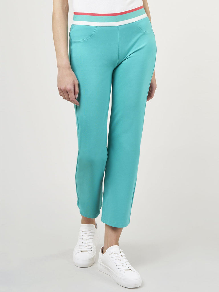 Wolff Emma Flex Cropped Flare Ocean