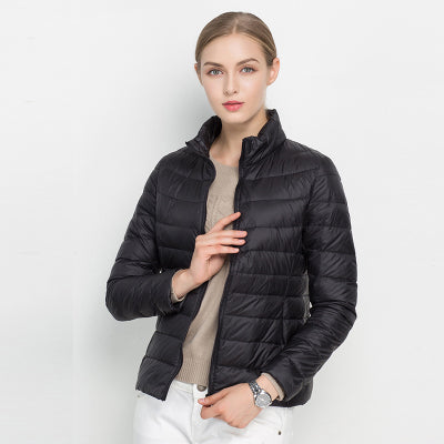 Leichte Daunenjacke mit urbaner Eleganz