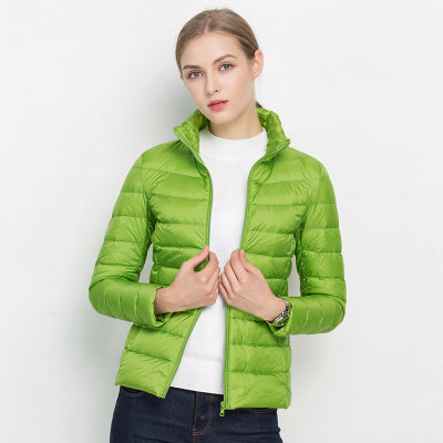 Leichte Daunenjacke mit urbaner Eleganz