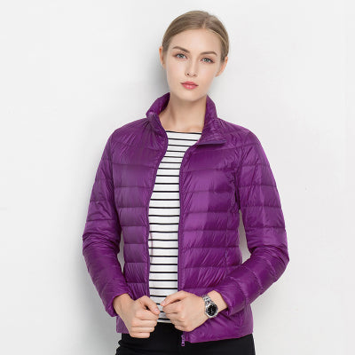 Leichte Daunenjacke mit urbaner Eleganz