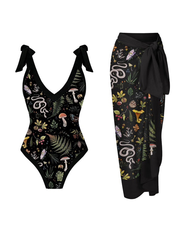 WOLFF und Sarong mit „Mystic Snake Dreamland“-Aufdruck