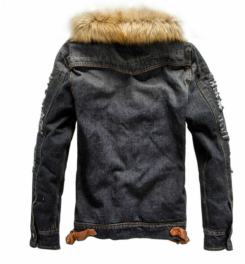 WOLFF - Dicke Denim-Jacke