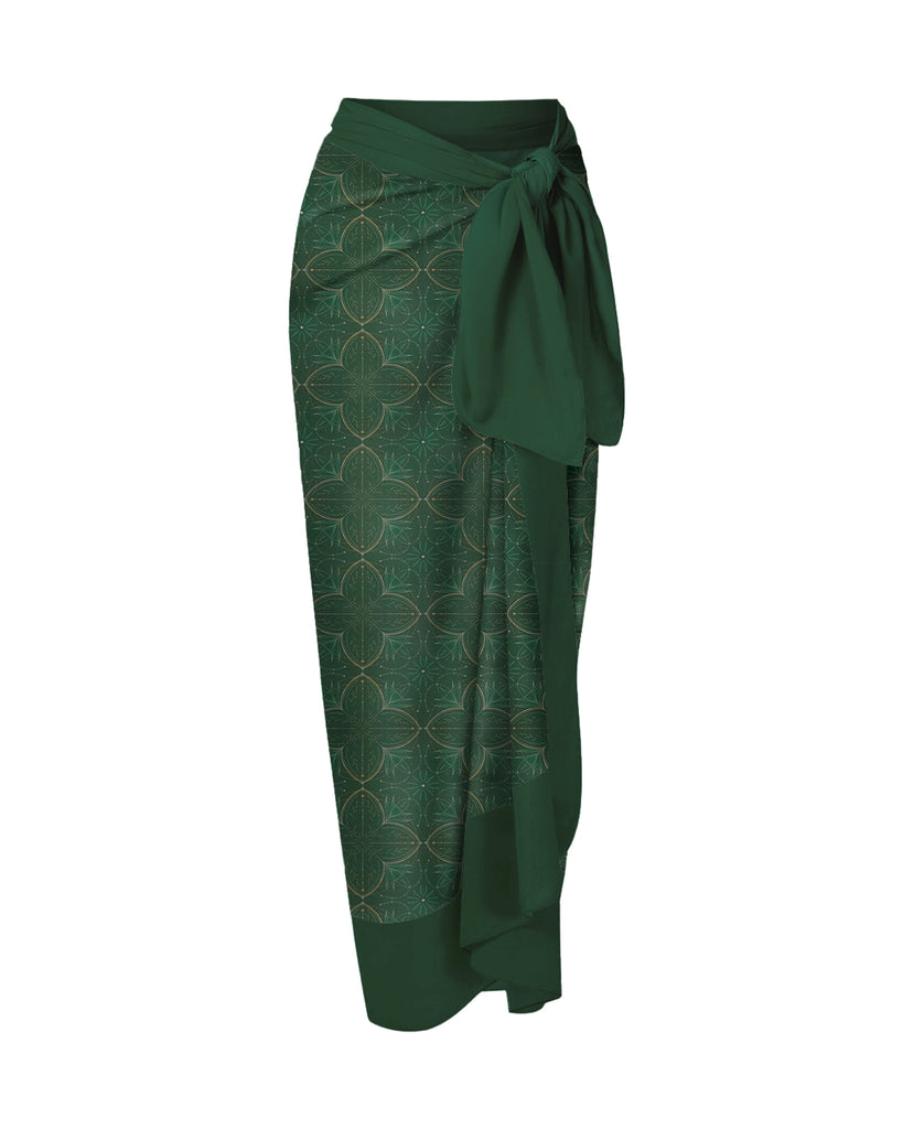 WOLFF und Sarong mit Aufdruck „Mystic Fox Forest Wonderland“