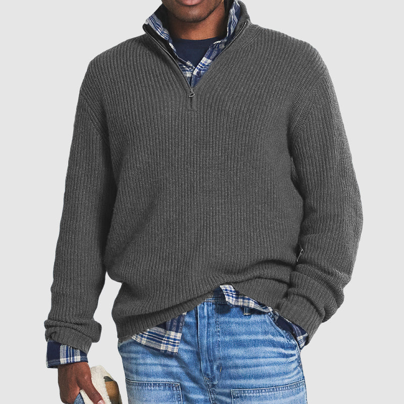 WOLFF - Half-zip Sweater