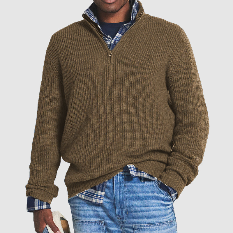 WOLFF - Half-zip Sweater