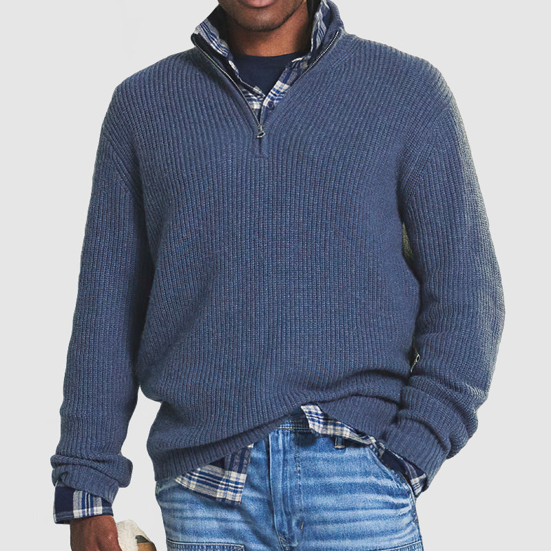 WOLFF - Half-zip Sweater