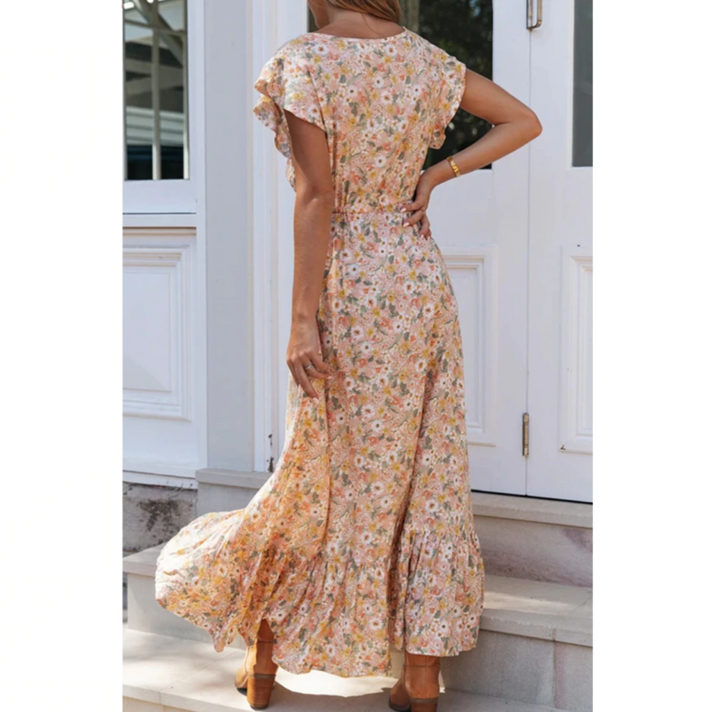 Maxikleid mit Blumen