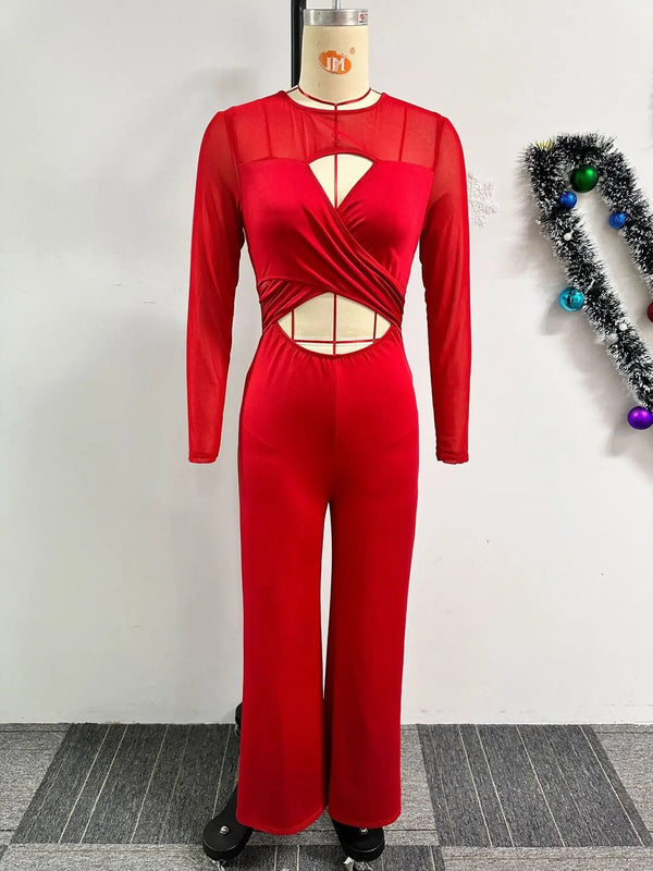 Wolff – Wunderschöner Jumpsuit aus Mesh