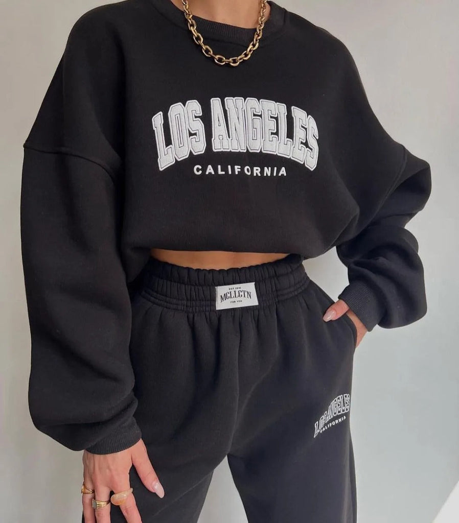 Wolff LA Jogginganzug | Modisches Damen-Trainingsanzug von California Streetwear