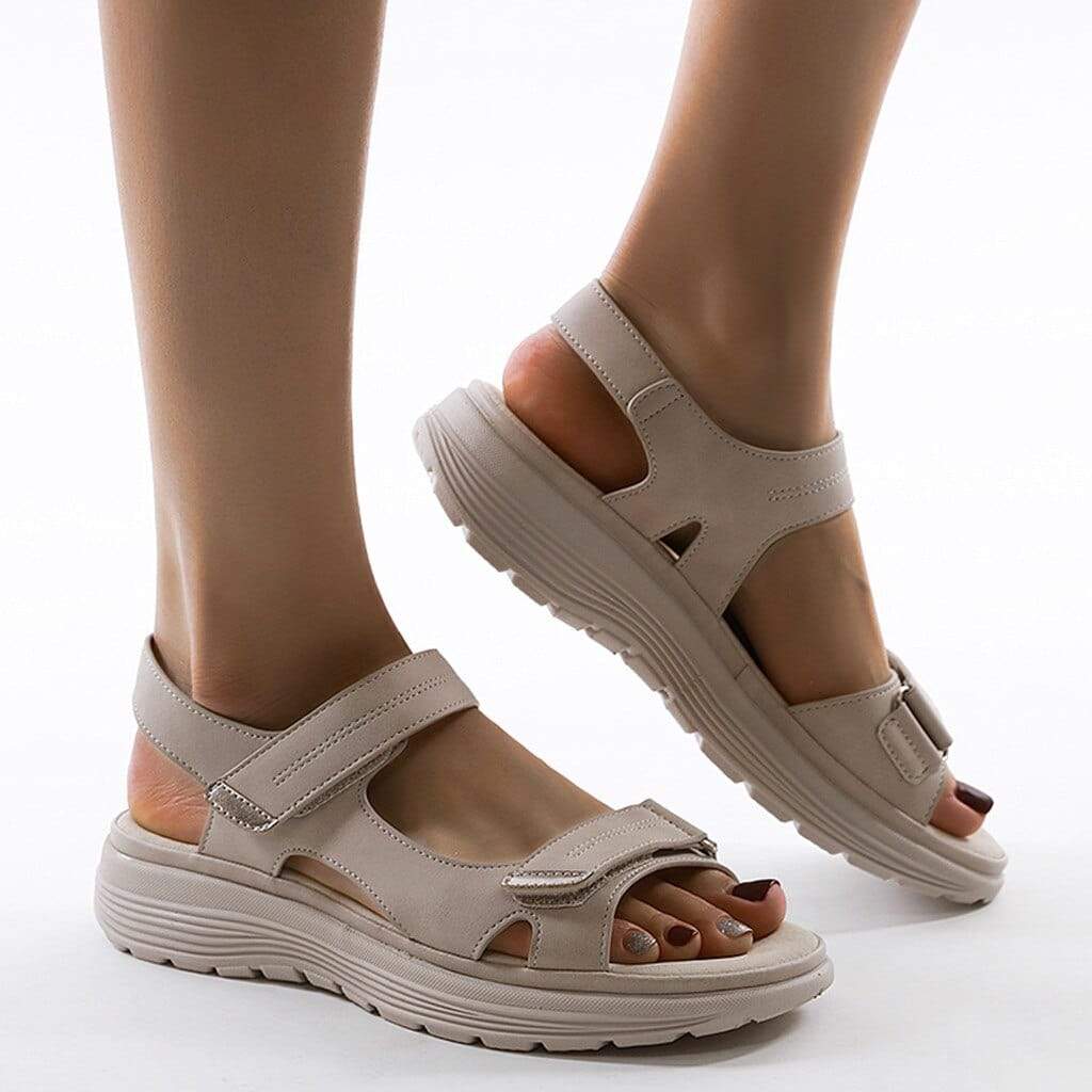 Wolff - Orthopädische Sandalen für Damen – verstellbare Riemen für optimalen Komfort