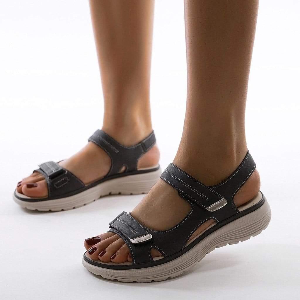 Wolff - Orthopädische Sandalen für Damen – verstellbare Riemen für optimalen Komfort