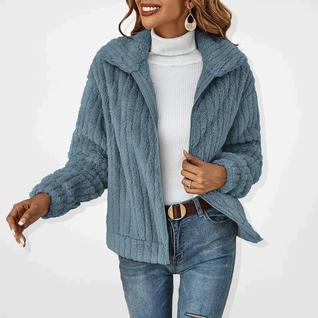 WOLFF Teddy-Cardigan