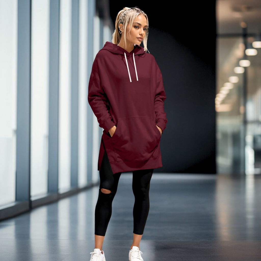 WOLFF | ÜBERGROßES HOODIE-KLEID