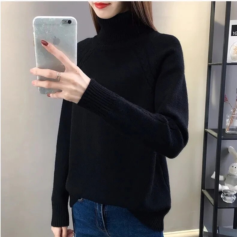 WOLFF – Eleganter Rollkragenpullover für Damen