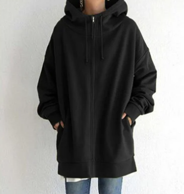 Damen-Hoodie mit Reißverschluss für Herbst/Winter