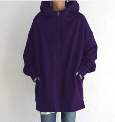 Damen-Hoodie mit Reißverschluss für Herbst/Winter