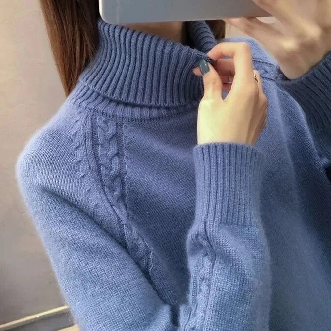 WOLFF – Eleganter Rollkragenpullover für Damen