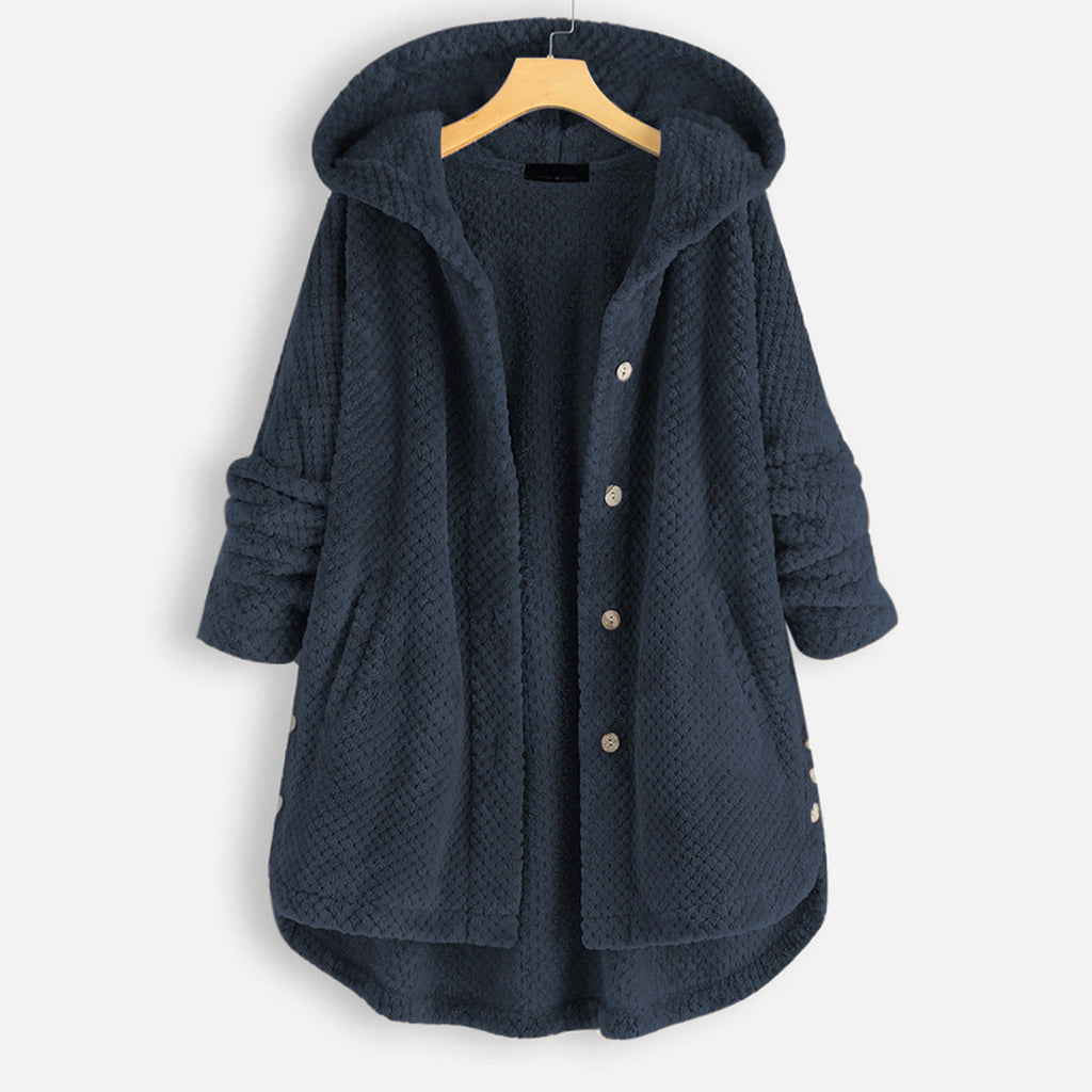 WOLFF - Winter Reversible Fleece-Kapuzenjacke