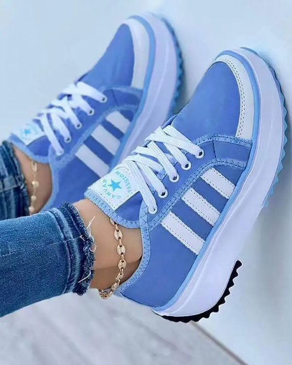 Blau damen sneaker