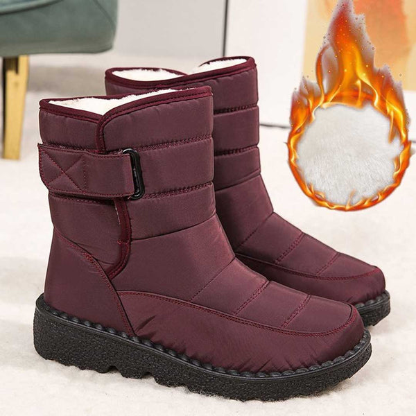 Wasserdichte, rutschfeste und warme Damen-Schneestiefel